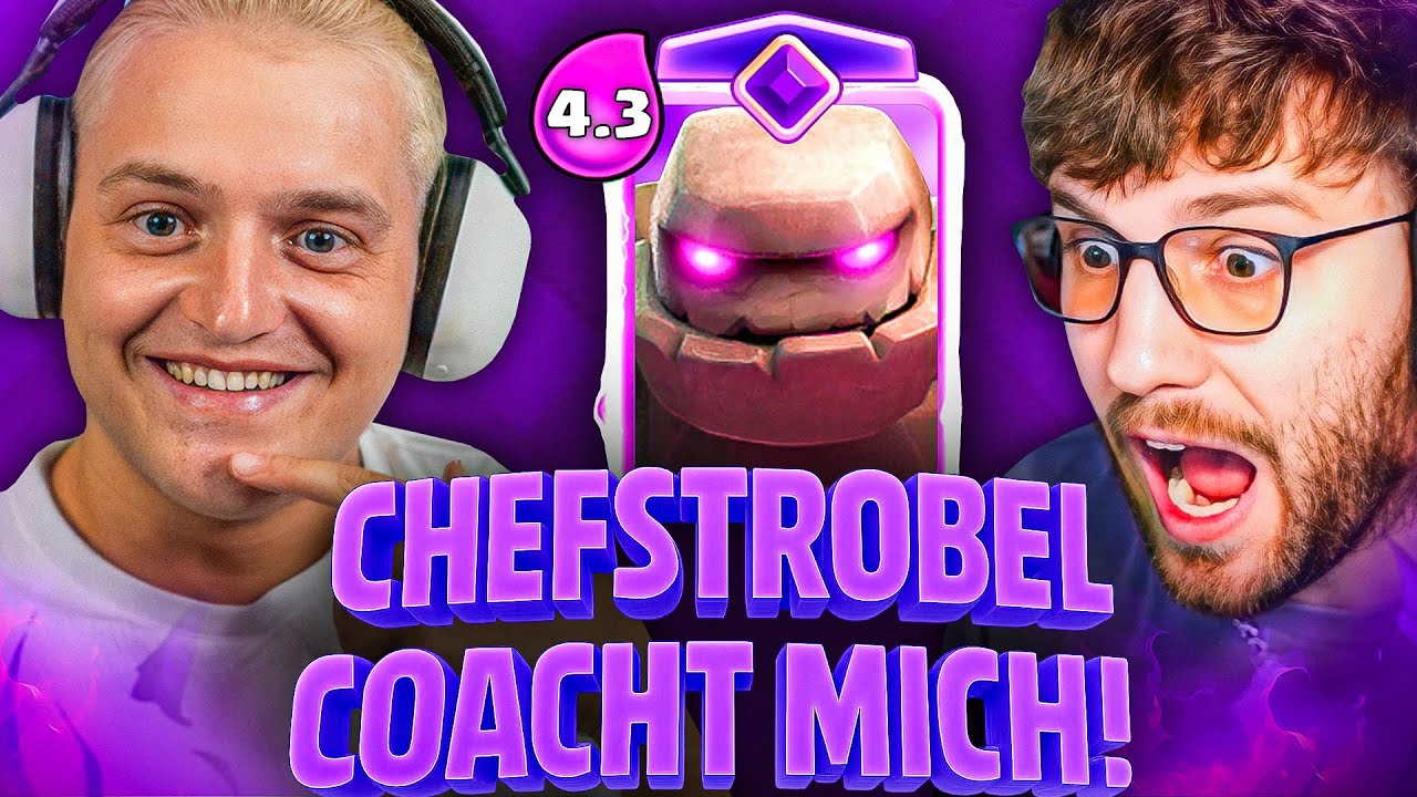 😂😱NACH 10 JAHREN erstes COACHING! - DAS GAB es noch NIE! | Clash Royale F2Pass