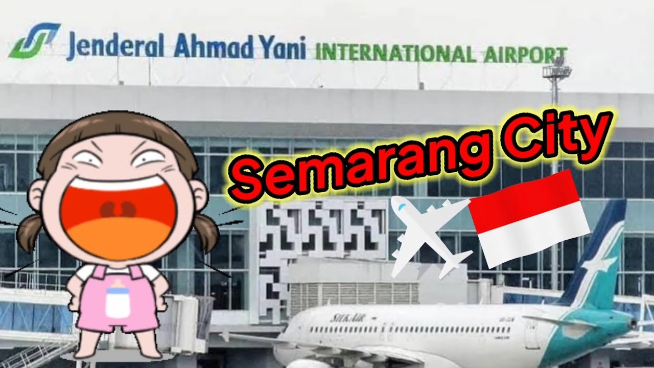 Walking Arround Ahmad Yani International Airport Semarang