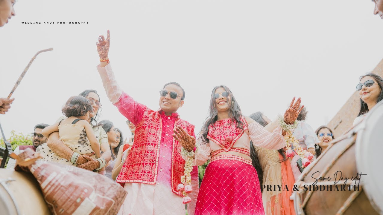Priya & Siddharth’s Same Day Edit Wedding Film | A Magical Celebration at The Andaaj Retreat, Jaipur