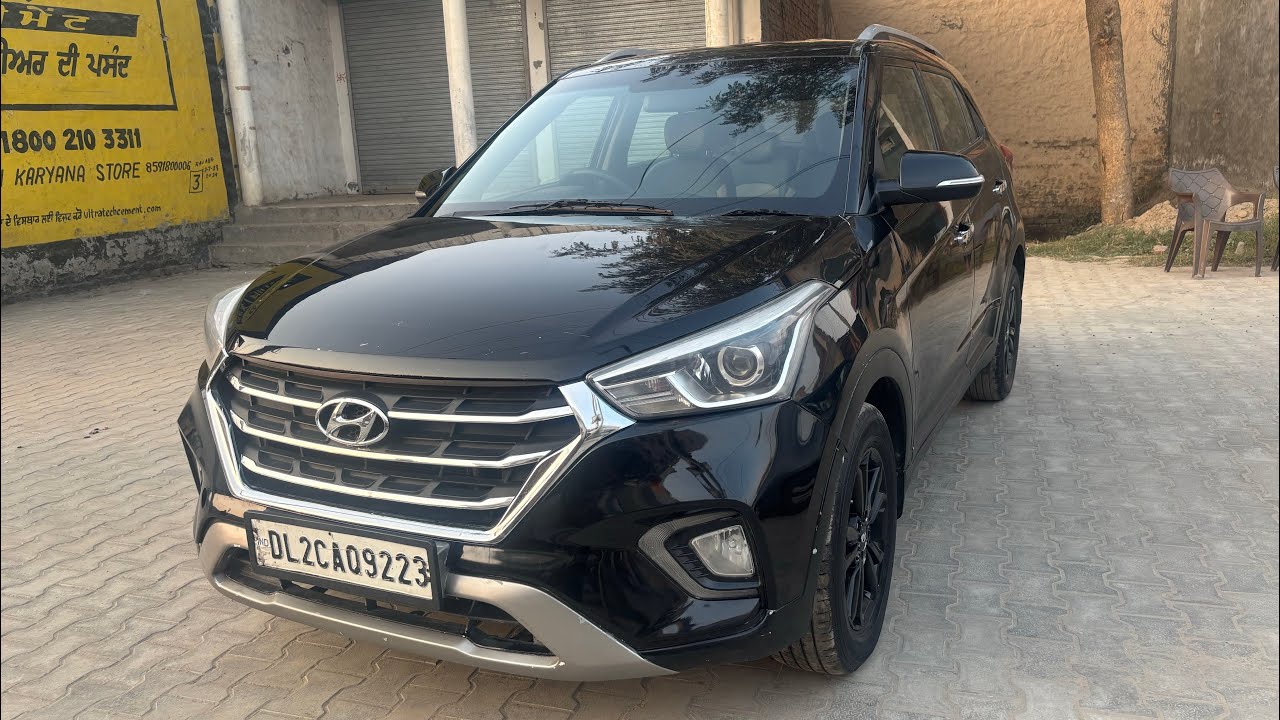 Creta 1.6 sx automatic push boton start 2016 model || Guru Nanak car bazar pb05 || mob 9855526453