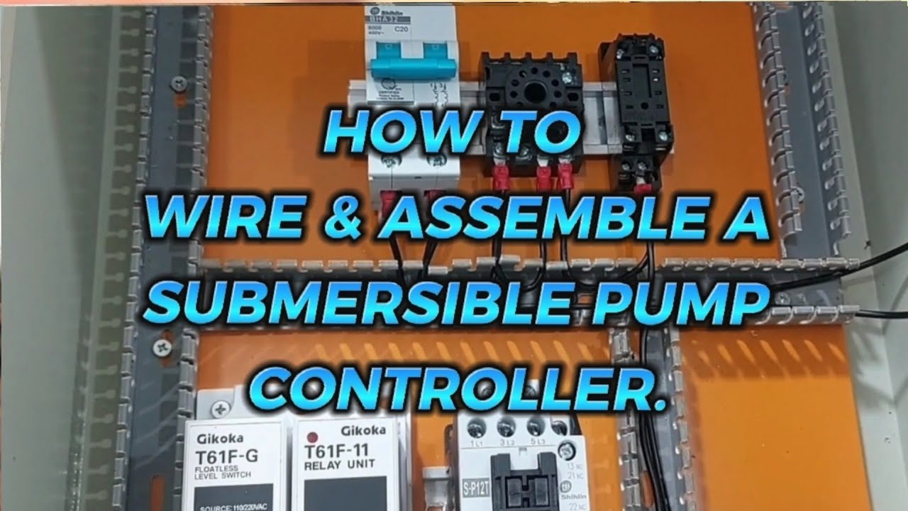 How to WIRE & ASSEMBLE A SUBMERSIBLE PUMP CONTROLLER || SHARING IDEAS KUNG PAANO KO GINAGAWA ITO.