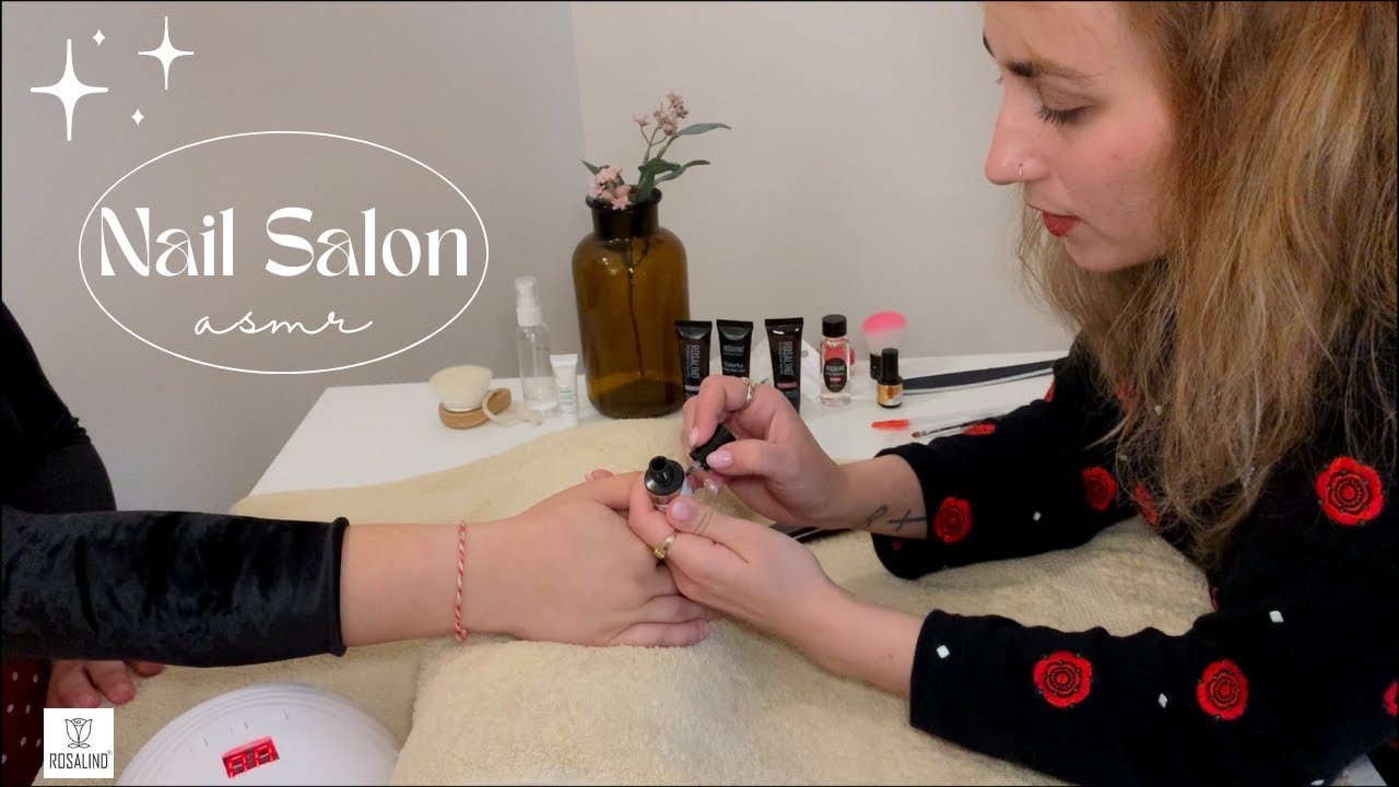 Real Person ASMR 💅 Realistic Nail Salon Roleplay w. Rosalind