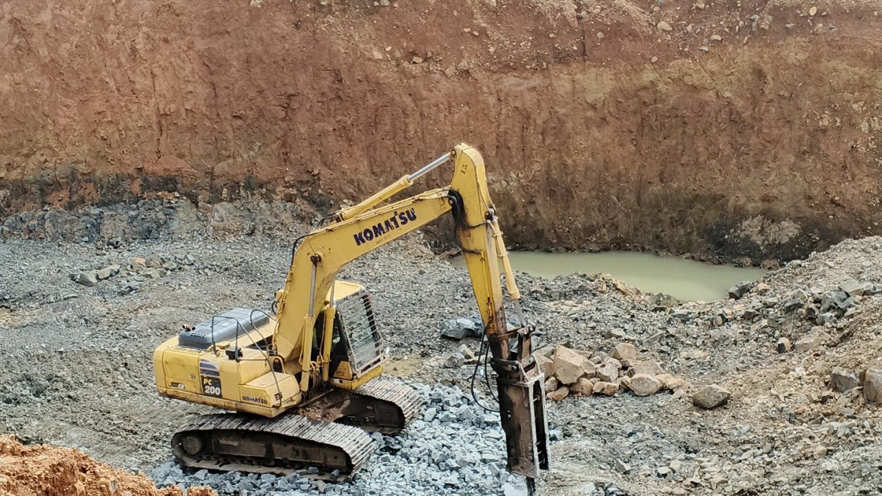 HEAVY EQUIPMENT,excavator breaker stone