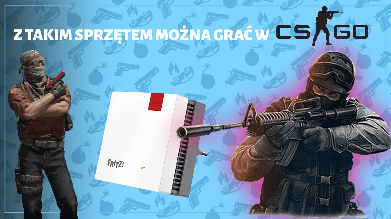 Marny skill w CS:G0 🏹 za to internet jaki stabilny! 💥 Test i recenzja Fritz! Repeater 1200 AX