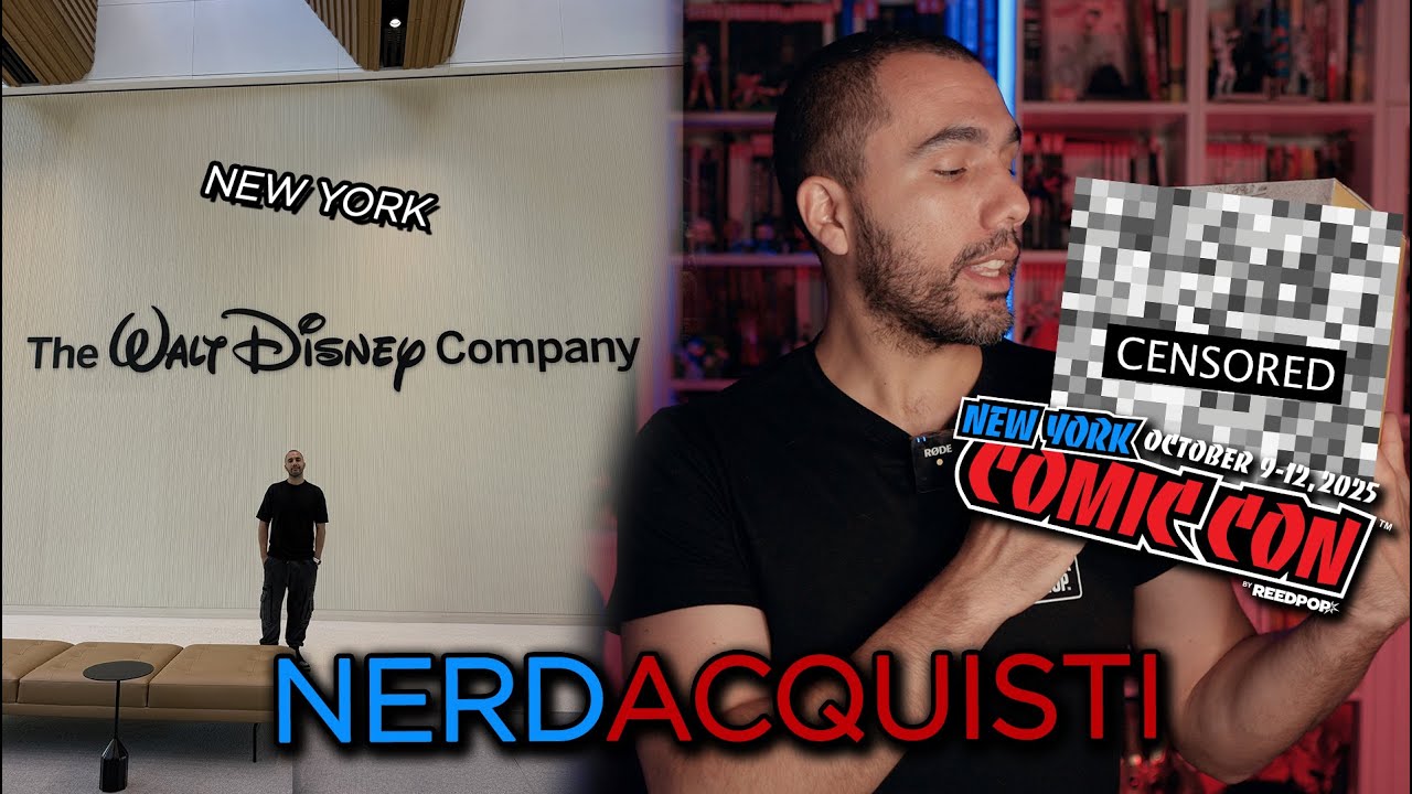 IMBUCATO NELLA SEDE DISNEY a NEW YORK! PARERI e ACQUISTI DAL COMICON 2025 !!!