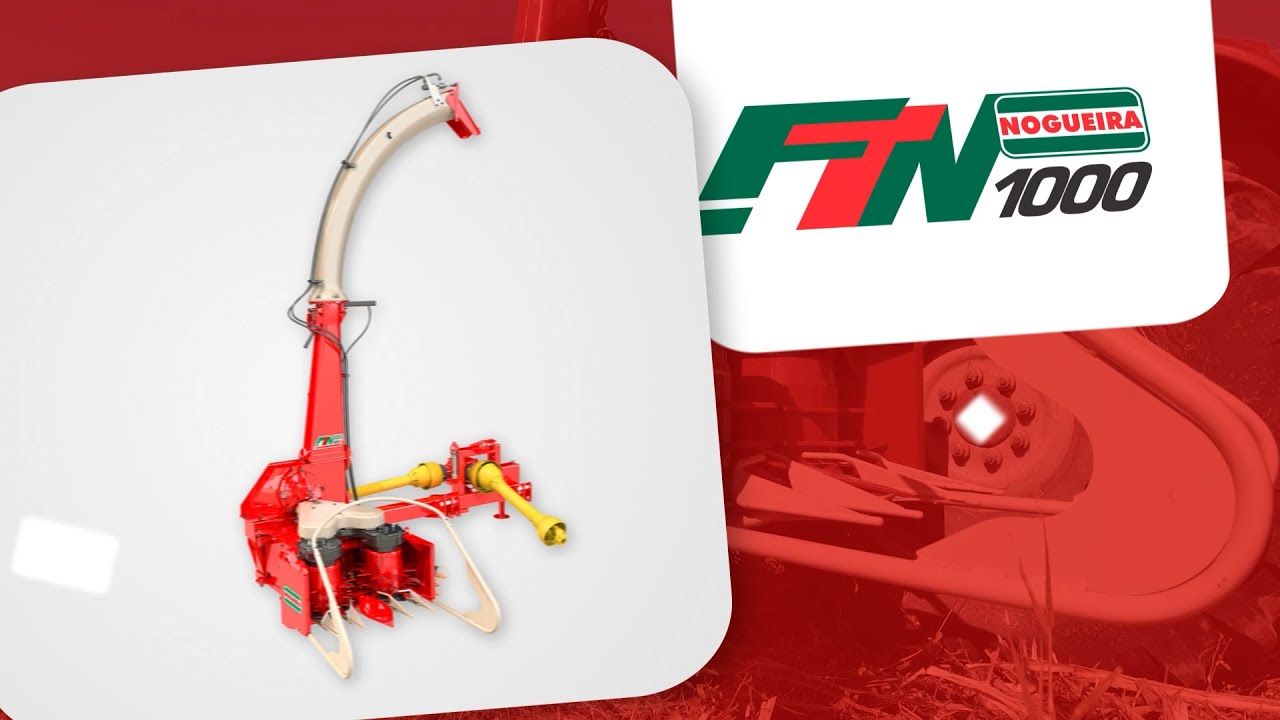 Colhedora de Forragens Nogueira FTN 1000