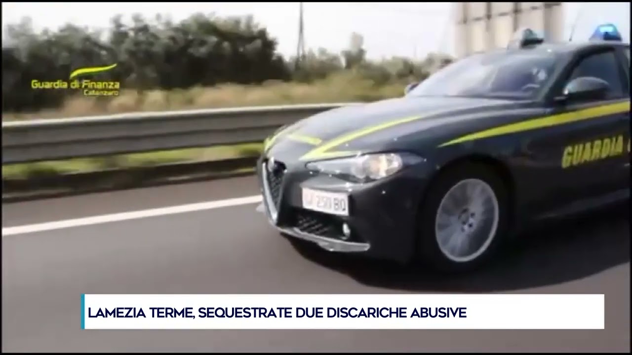 LAMEZIA TERME, SEQUESTRATE DUE DISCARICHE ABUSIVE