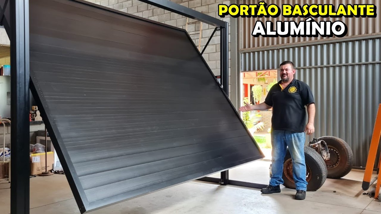 Como Montar Kit de Portão Basculante de Alumínio da GAREN