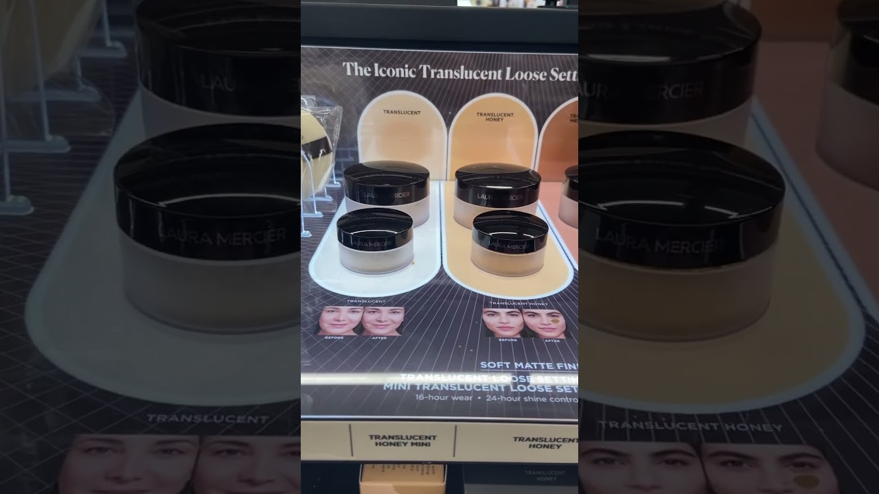 Laura Mercier Translucent Loose Setting Powder.