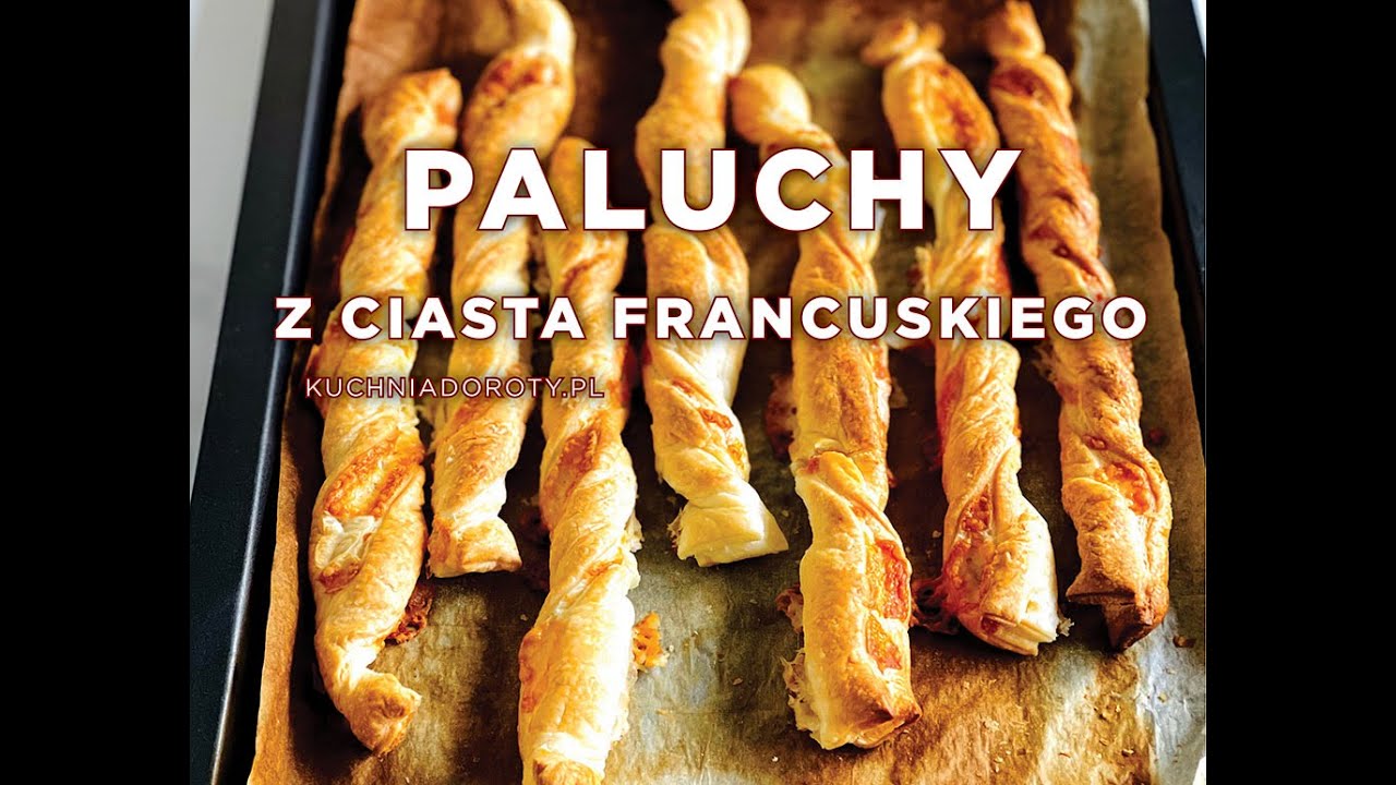 Przekąska idealna - Paluchy z Ciasta Francuskiego z Serem