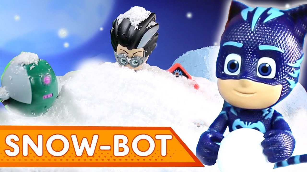 PJ Masks Creations 💜🎄 SNOW-BOT | Christmas Special | Play with PJ Masks