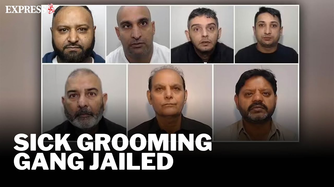 7 man grooming gang jailed for 174 years for treating teen schoolgirls as 'sex slaves'