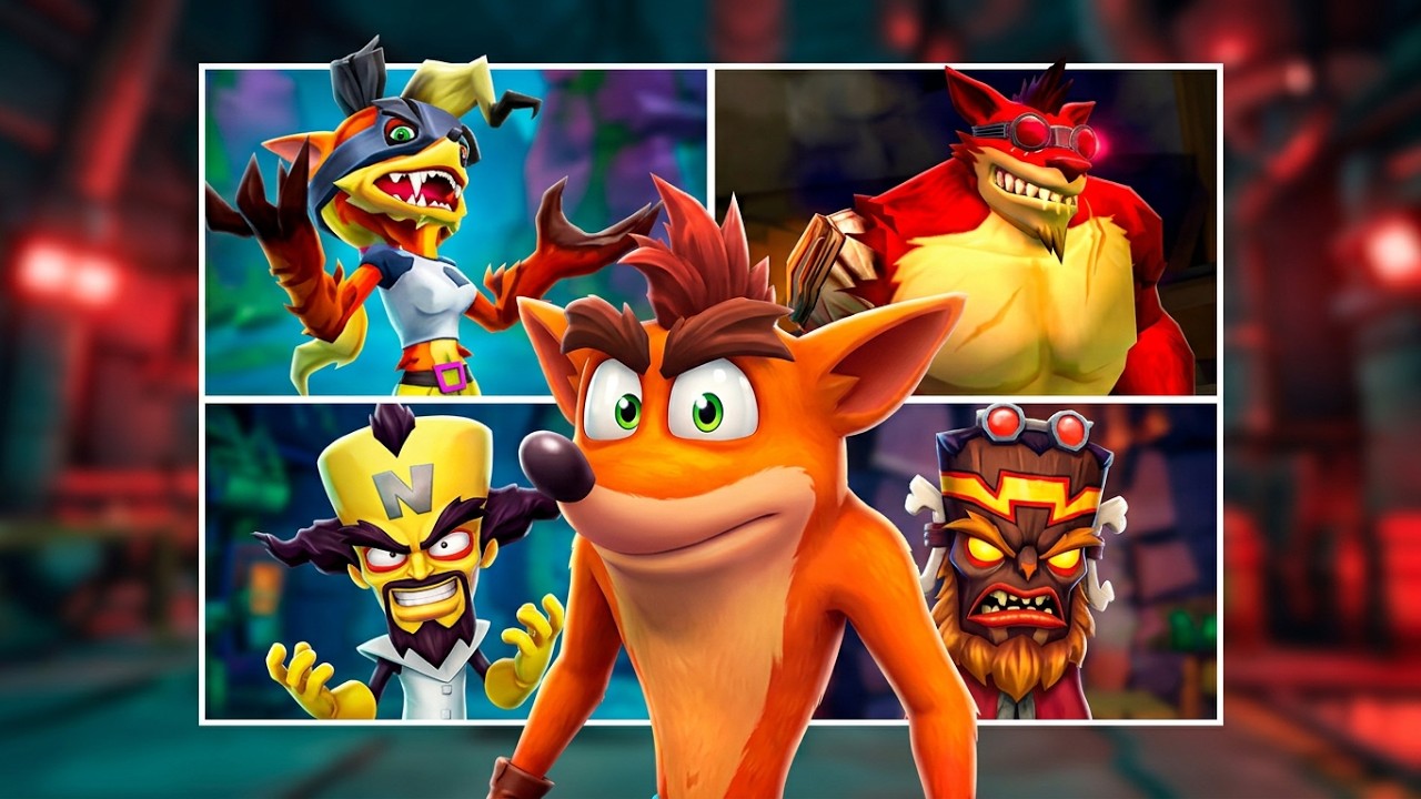 Crash: Mind over mutant - Все боссы