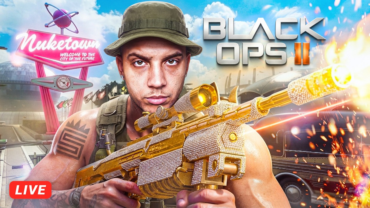 🔴 LIVE -  NEW BLACK OPS 2 UPDATE ☢️ ENTERING 4TH PRESTIGE ☢️ NUKES: 5