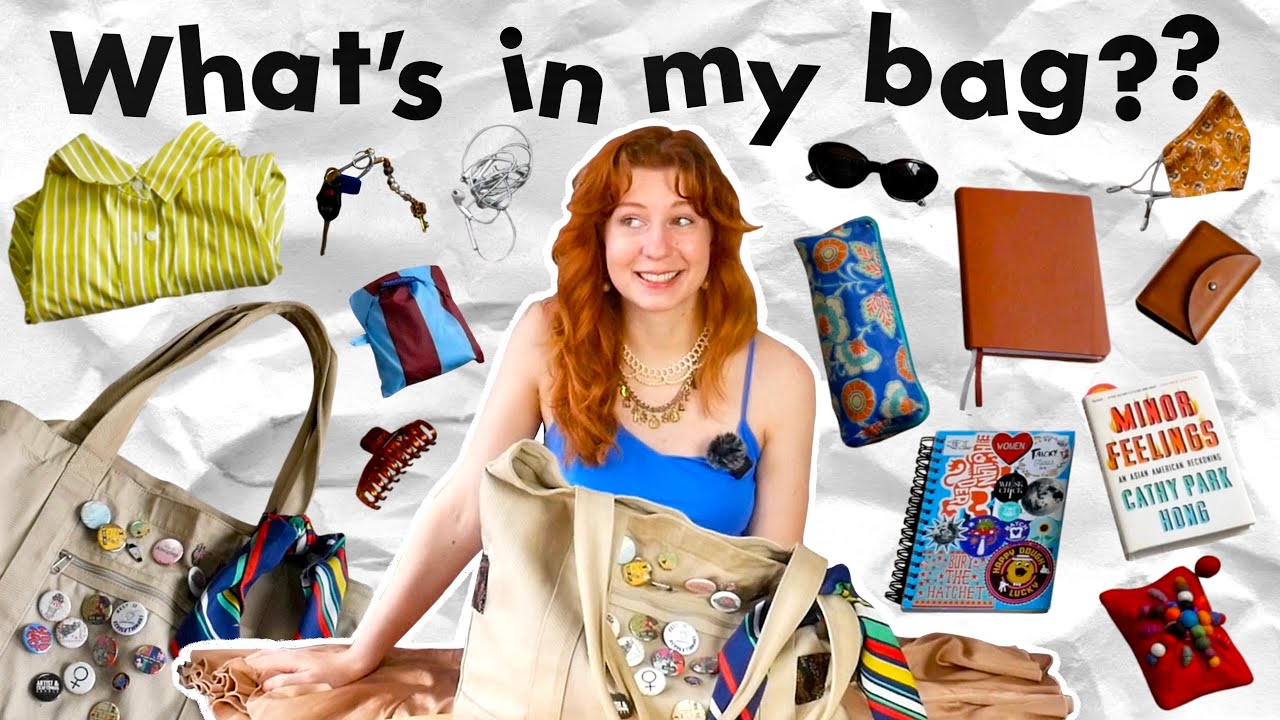 What's In My Bag? | thrifty crafty girl edition🌟