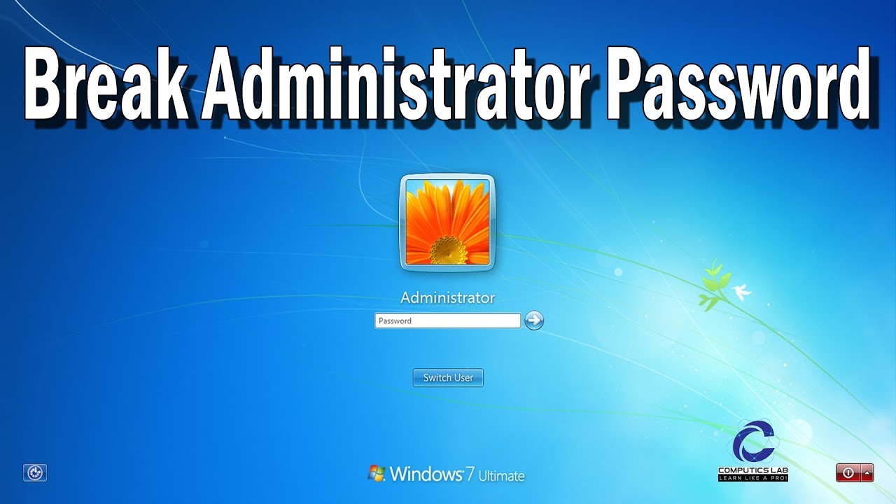 8 way to crack Windows Administrator Password Windows XP/7/8/10 |How to crack administrator password