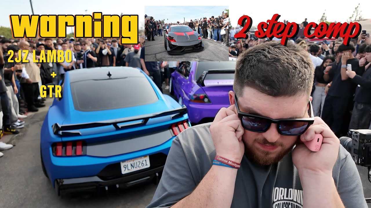 2JZ Lamborghini доминирует в двухступенчатом соревновании GTR+more!!!