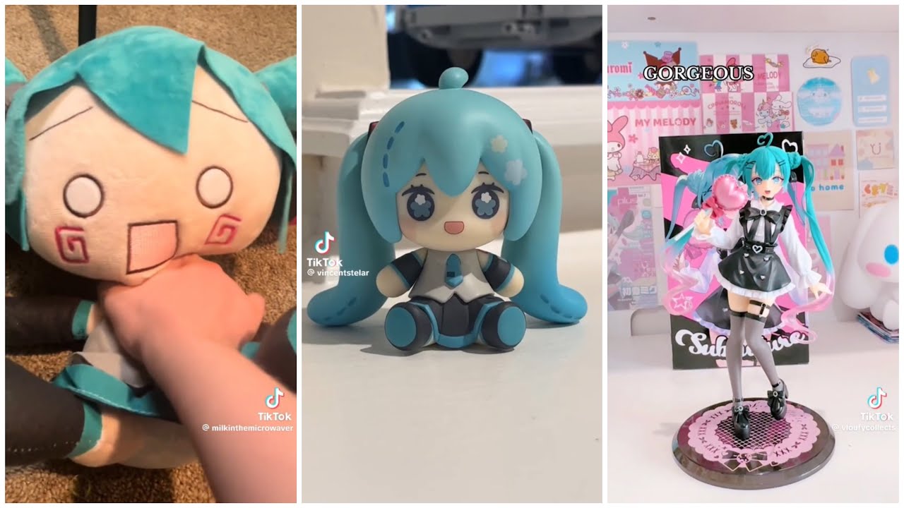 Hatsune Miku Figure TikTok compilation Part 23!