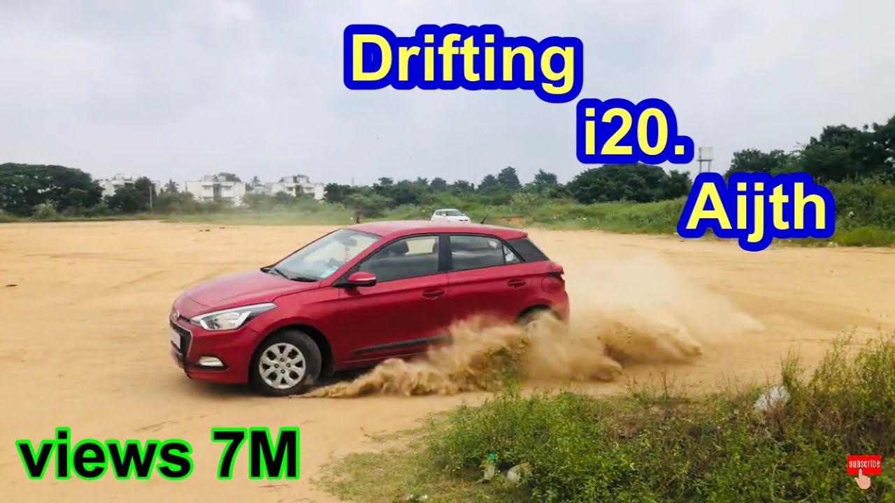 Hyundai Elite i20 Drifting#Chennai car trainers Aijth 🔥