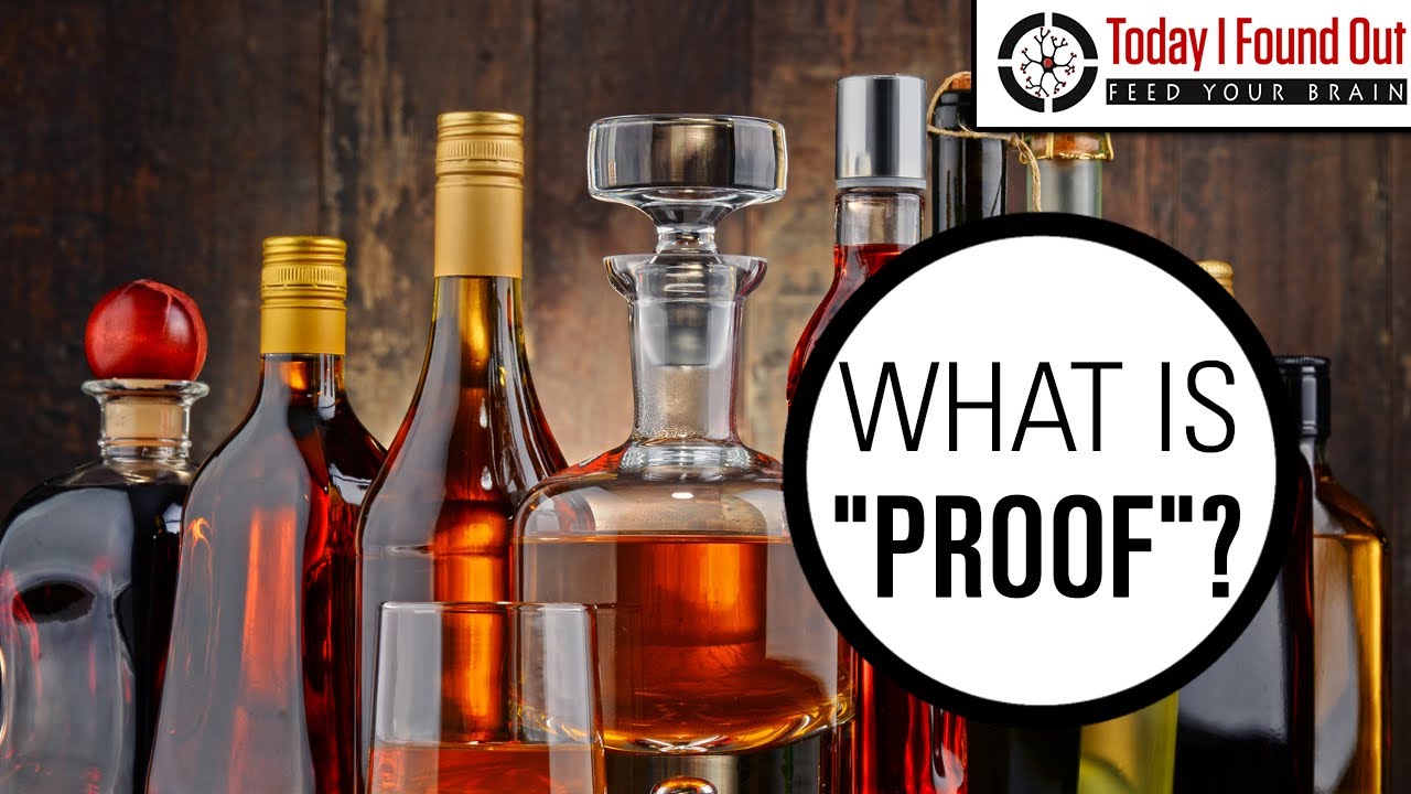Why is Alcohol Content Referred to as Proof?