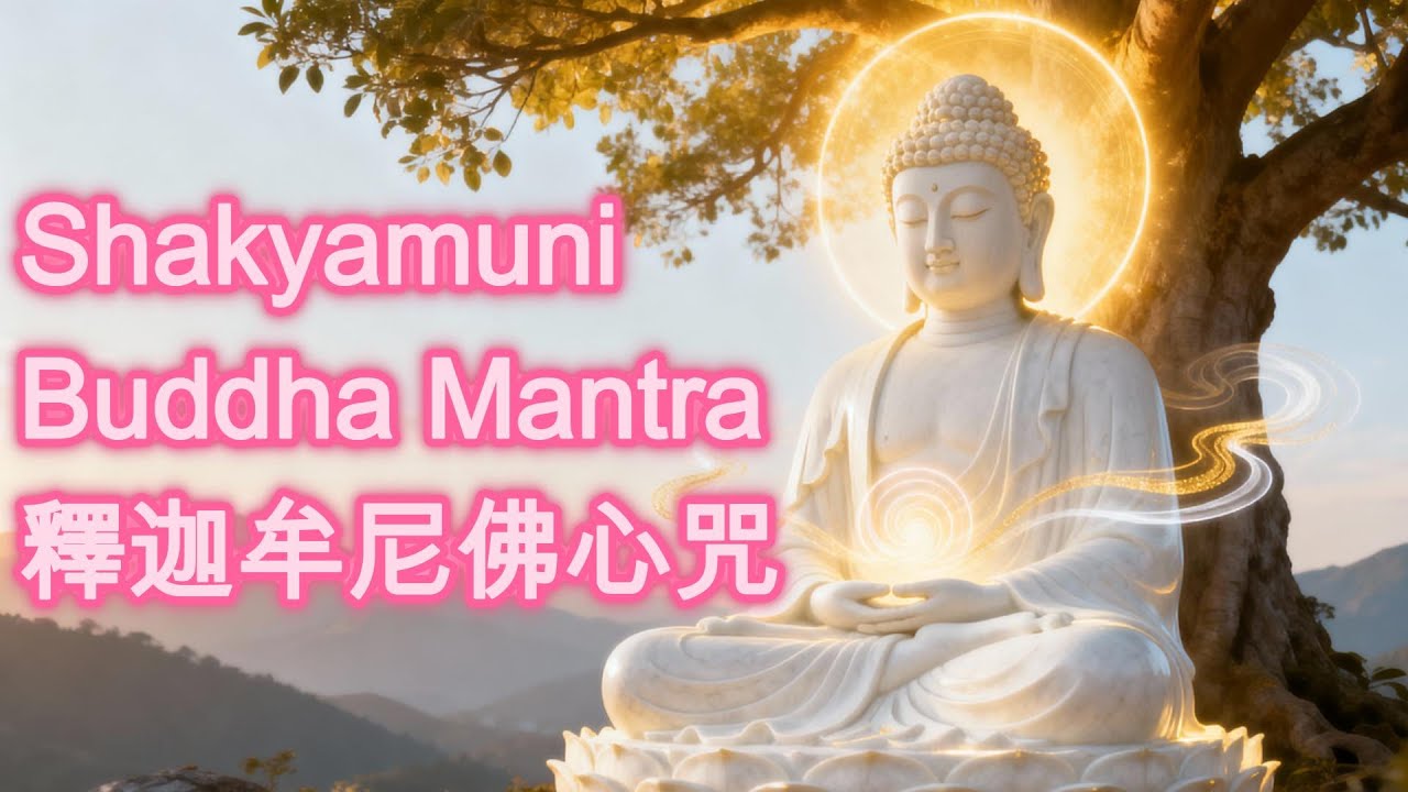 Shakyamuni Buddha Mantra – Lofi Meditation | 釋迦牟尼佛心咒 (Calm & Inner Peace)