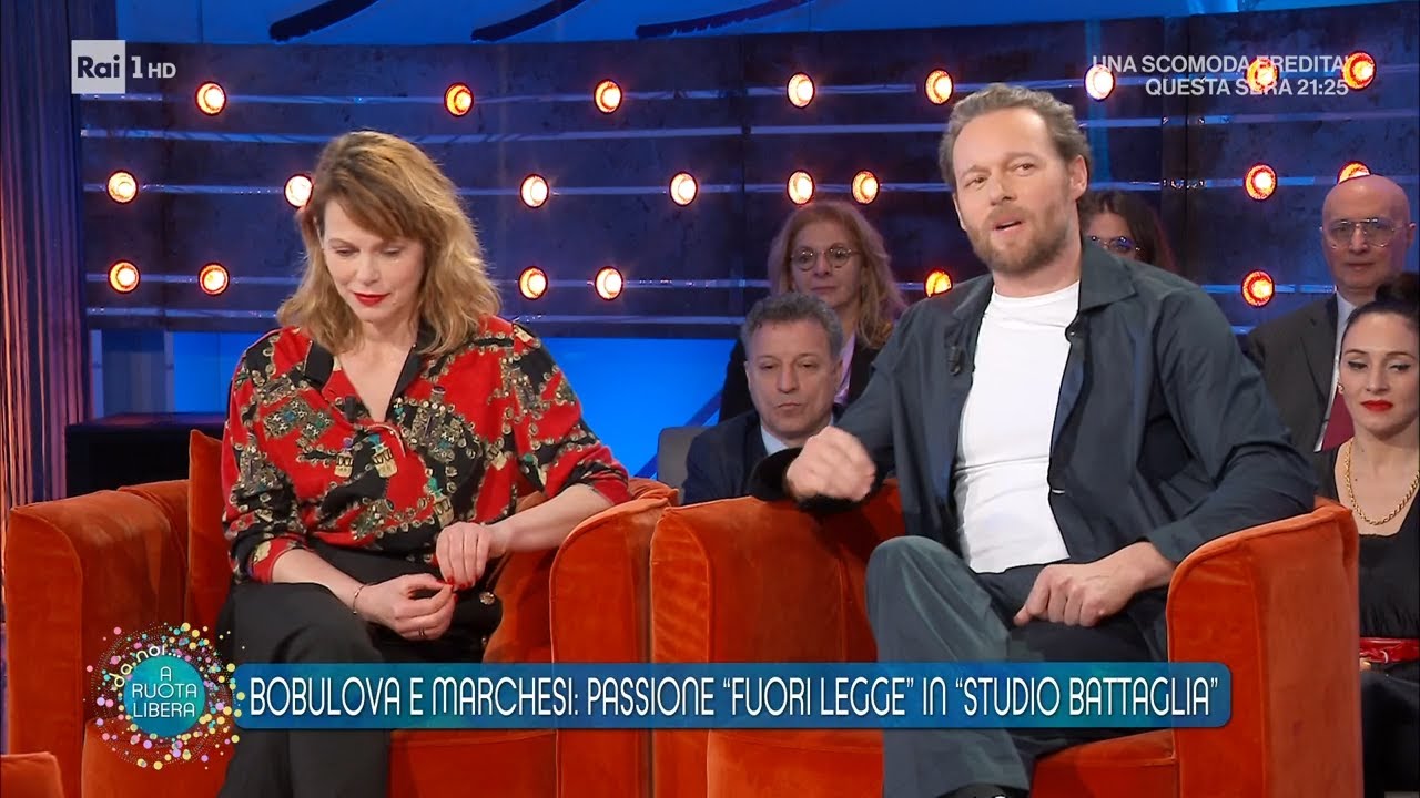 Barbora Bobulova e Giorgio Marchesi - Da Noi...a ruota libera 17/03/2024
