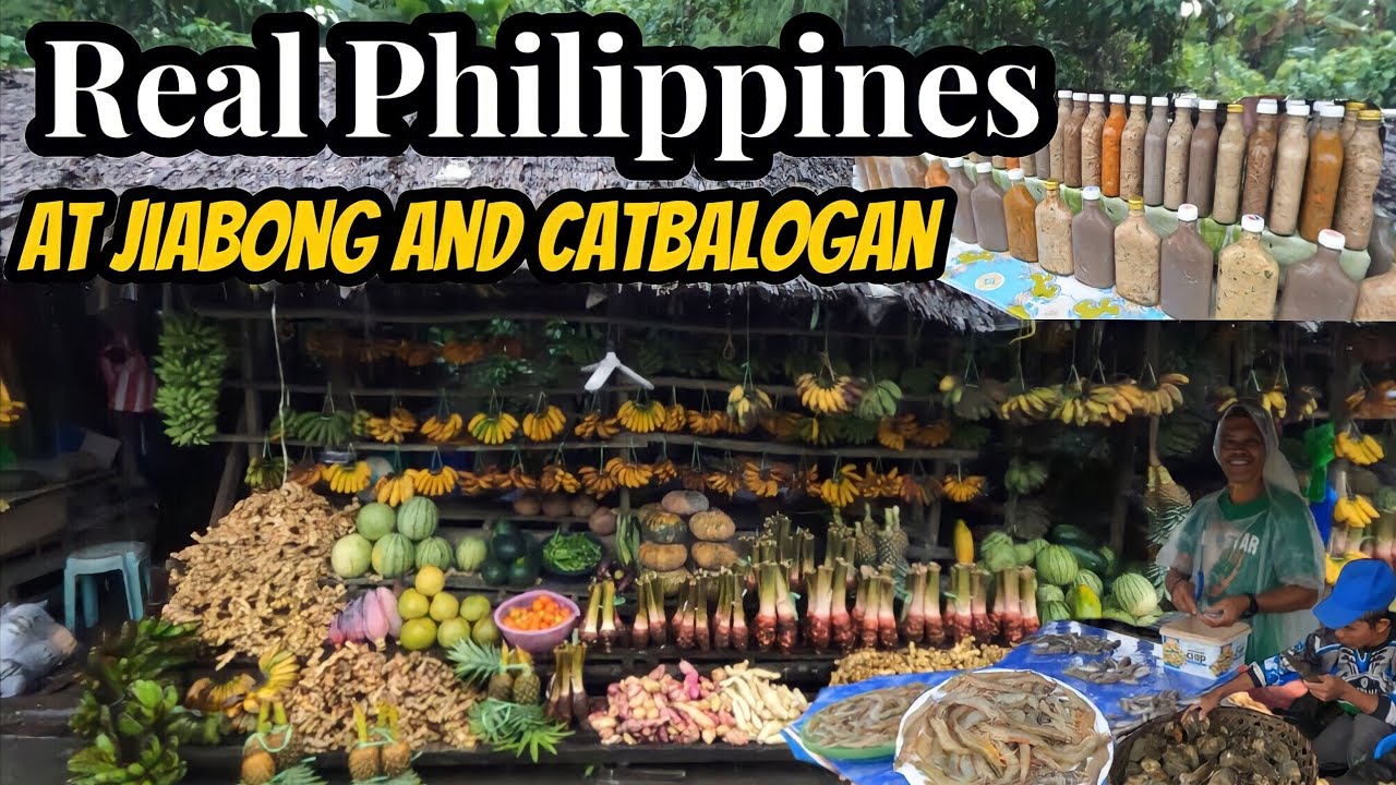 REAL PHILIPPINES AT JIABONG AND CATBALOGAN WESTERN SAMAR LIFE IN THE PROVINCE