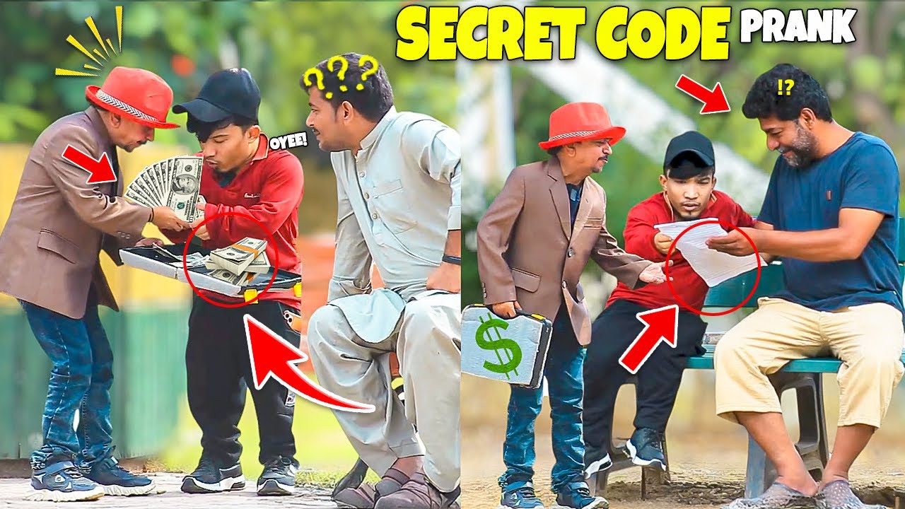 Secret Code Prank - Funny Reactions - | @NewTalentOfficial