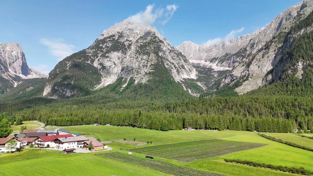 Lochlehn, Austria. DJI Mini 4 Pro Drone