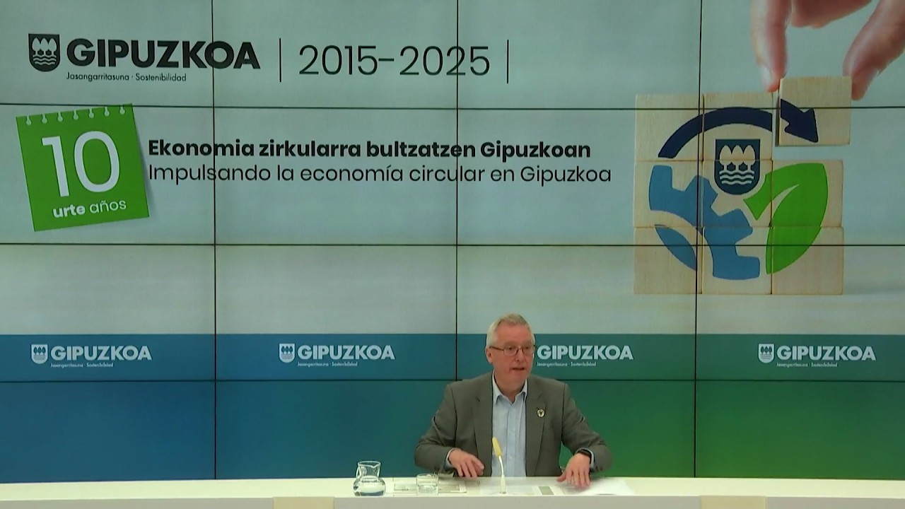 Ekonomia zirkularra bultzatzeko laguntzen deialdi berriaren aurkezpena