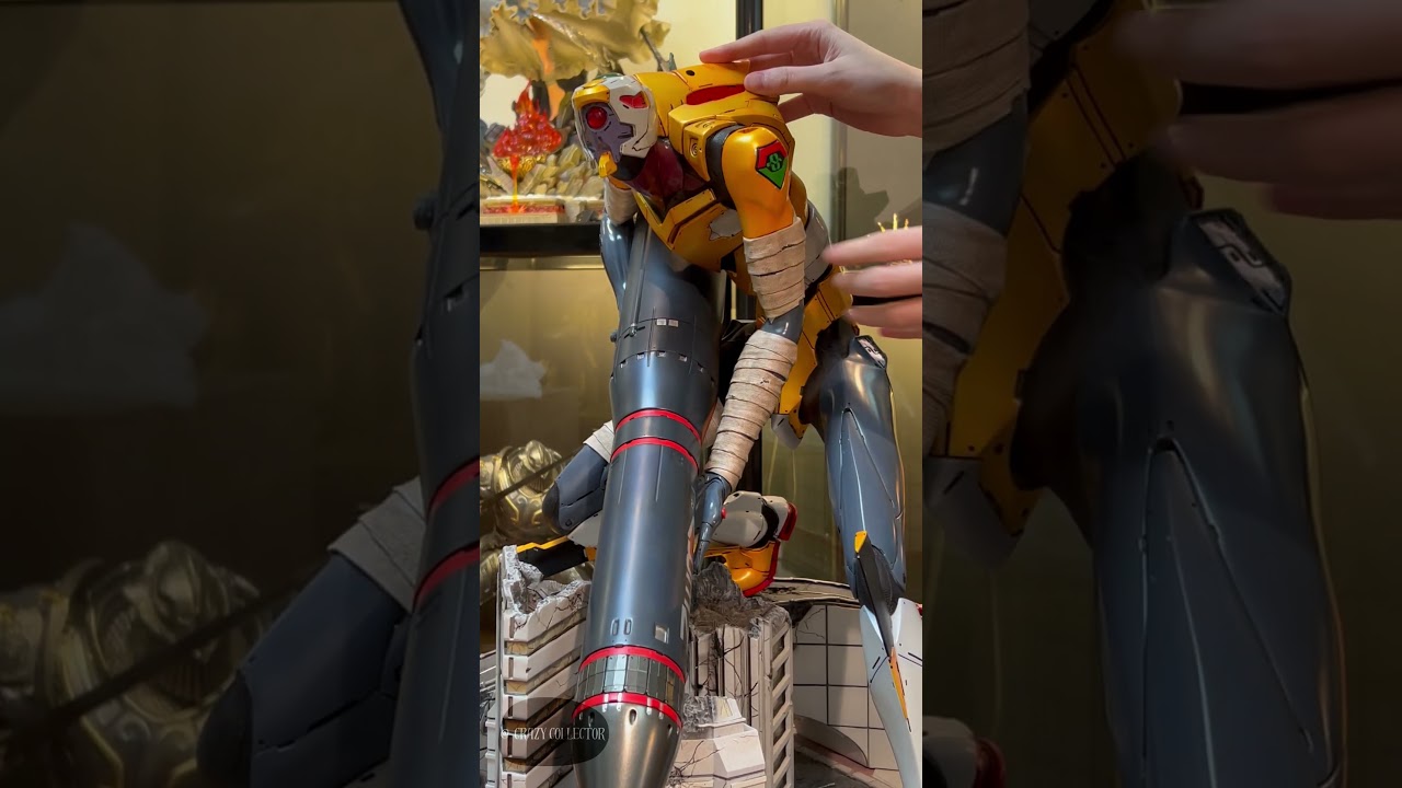Do you like orange juice? Unboxing EVA00 statue!