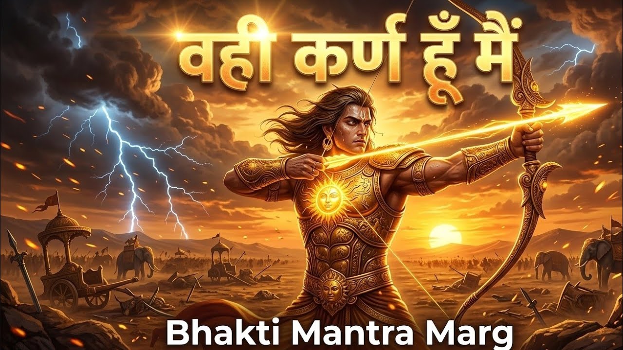 Danveer Karna Rap 🔥 | Suryaputra Karna Powerful Rap Song | Mahabharat Story Rap