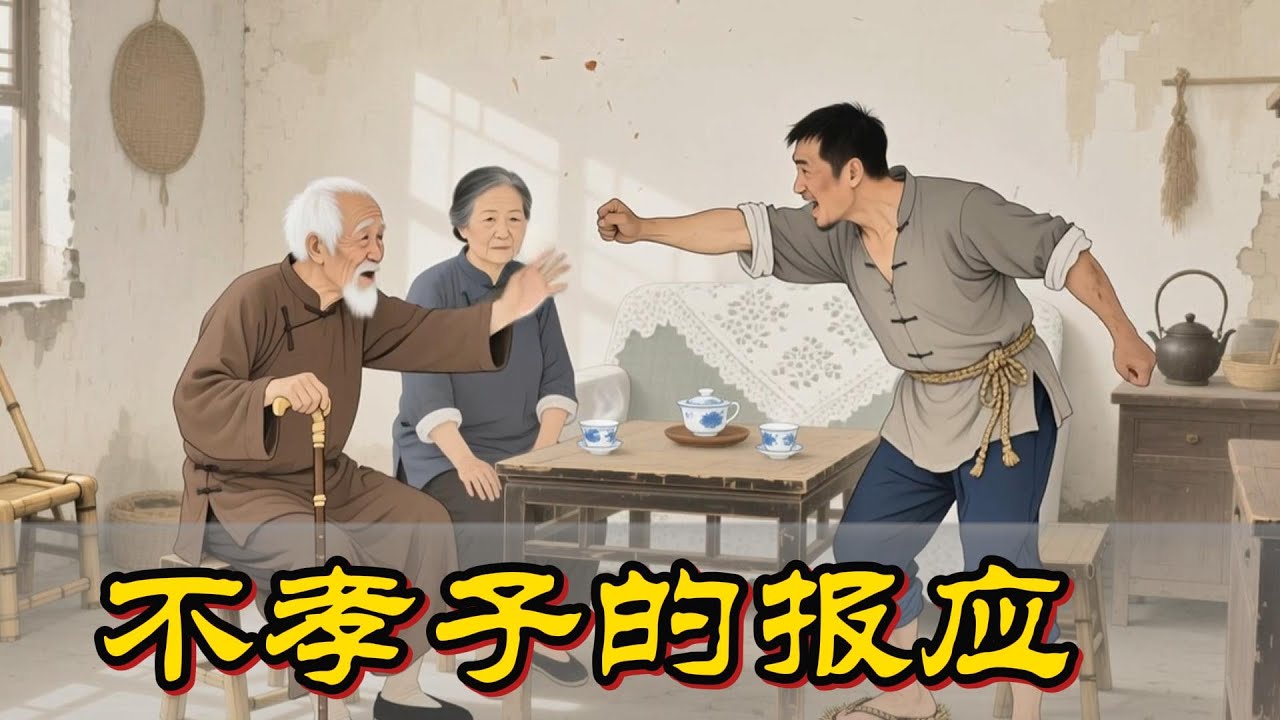 民间故事：不孝子的报应    #民间故事   #民间传奇   #故事分享