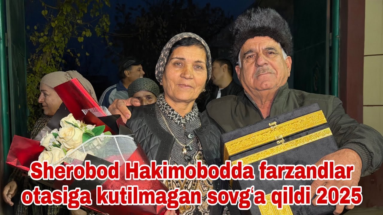 Sherobod Hakimobodda farzandlar otasiga kutilmagan sovgʻa qildi 2025