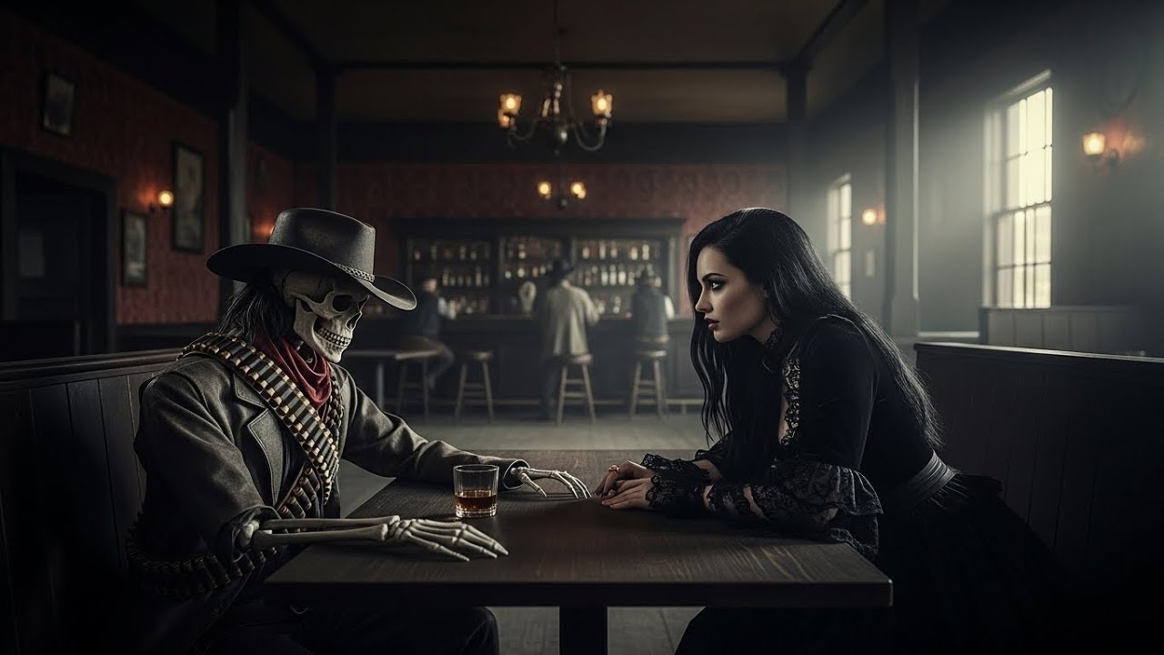 Dark Country Minor Cinematic Western Song with Dusty Americana and Gothic Mood