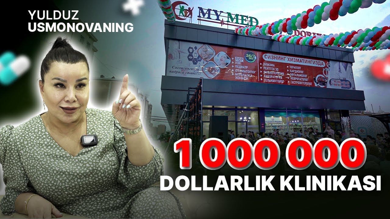 Yulduz Usmonova endi biznesda: “MY MED” klinikasiga ichkaridan nazar