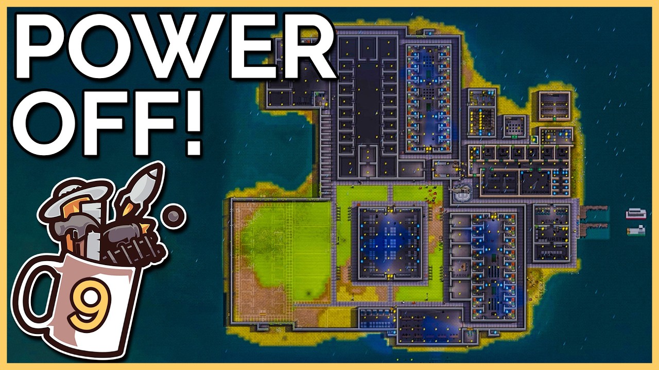 When EXTREME WEATHER Causes Complete Shutdown! | Prison Architect #9