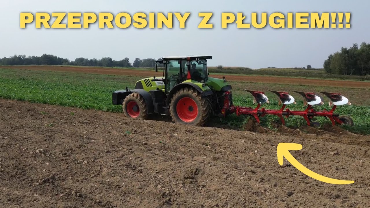 Orka 2024 ⭐Przeprosiny z pługiem po bezorce ??⭐ Claas Arion 650 ⭐Akpil KM180 HP⭐