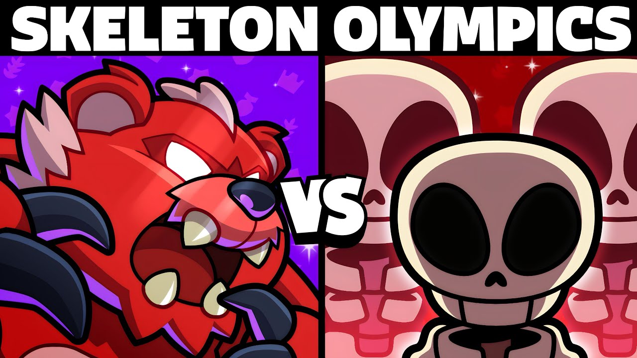 EVERY CHARACTER VS THREE SKELETONS!