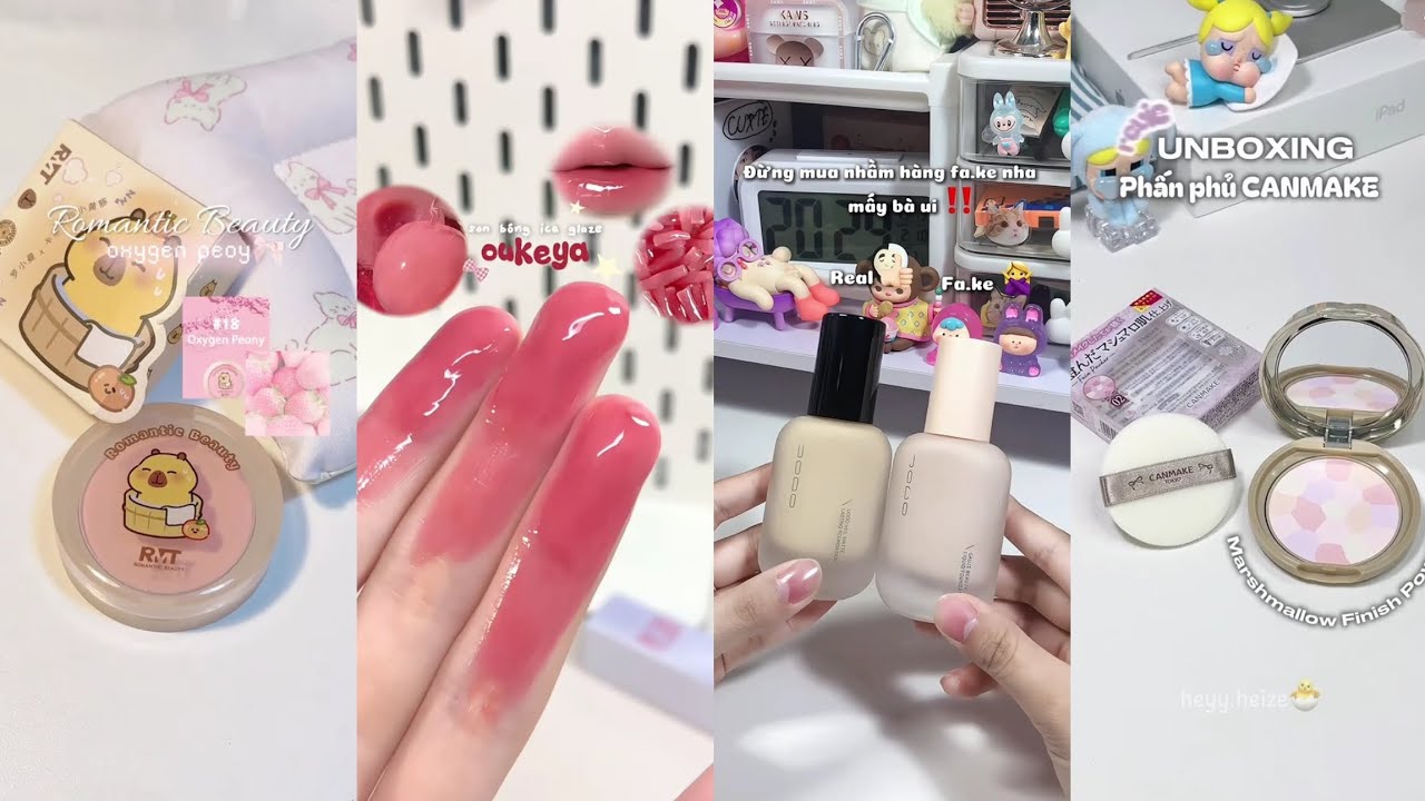 [Shopee Haul] Unboxing đồ makeup hot TikTok