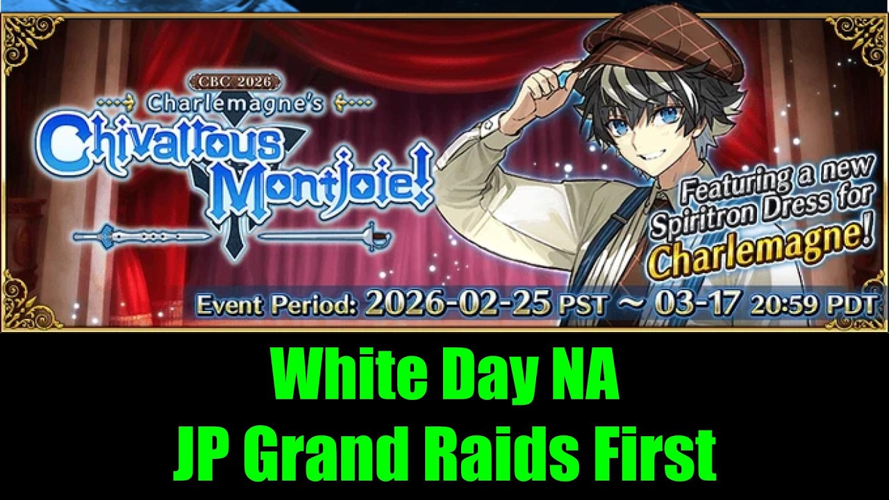 [FGO] Reading NA Valenitne's (Male) + Grand Raids
