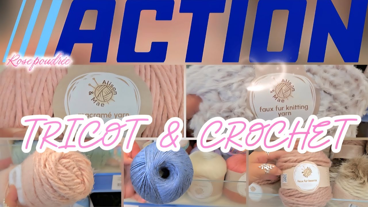 ACTION SPECIAL TRICOT ET CROCHET 