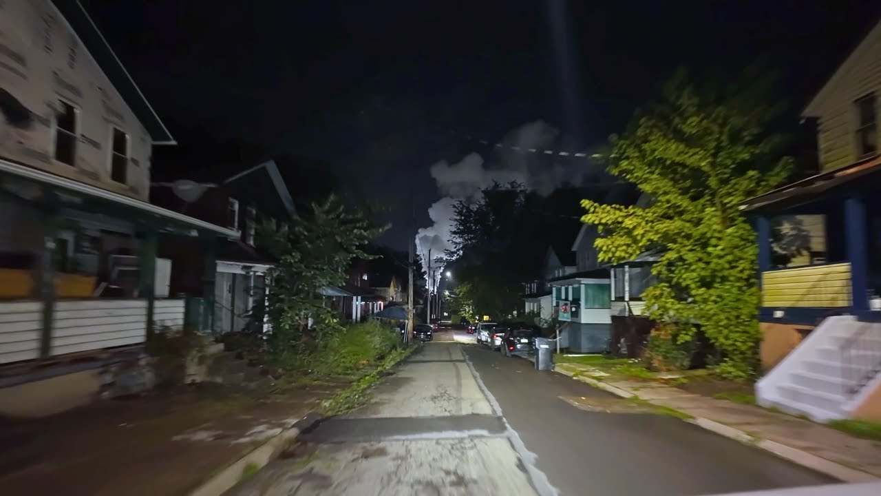Aliquippa, Pennsylvania Roughest Looking Places at Night