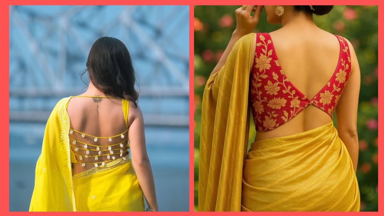 Latest designer blouse 🥰😍💞 Back neck design 