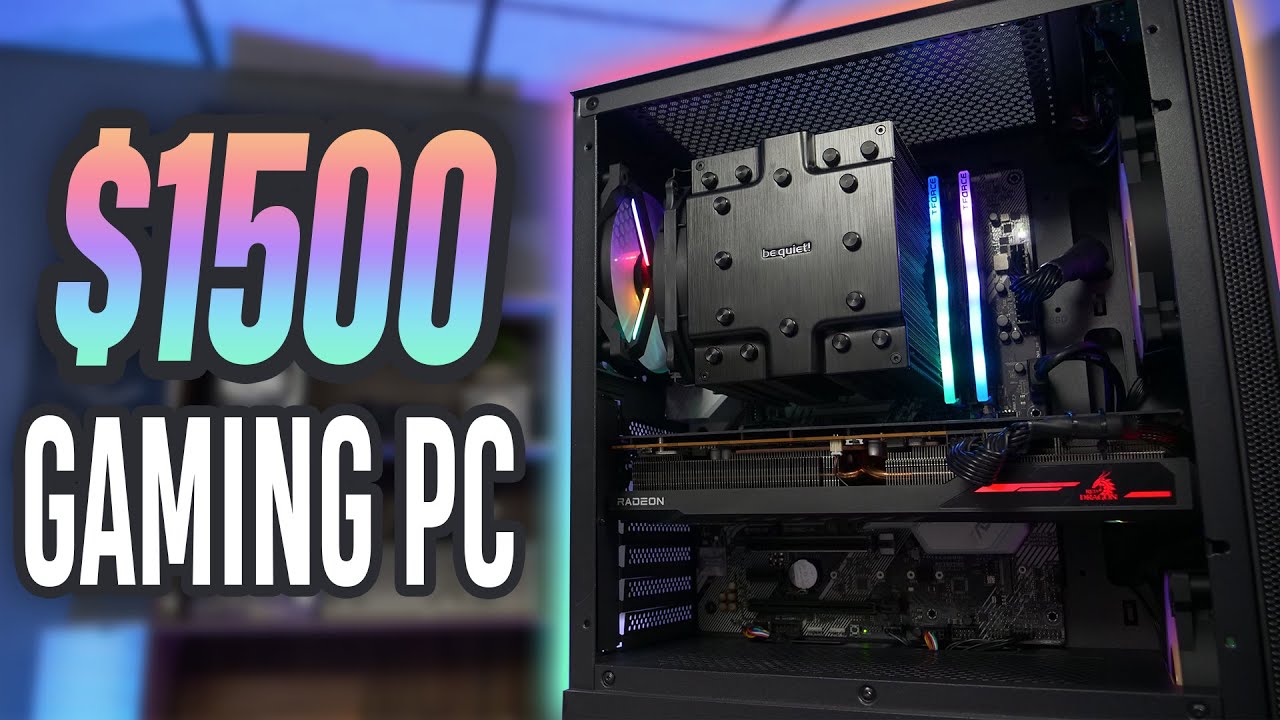 The BEST $1,500 Gaming/Streaming PC Build