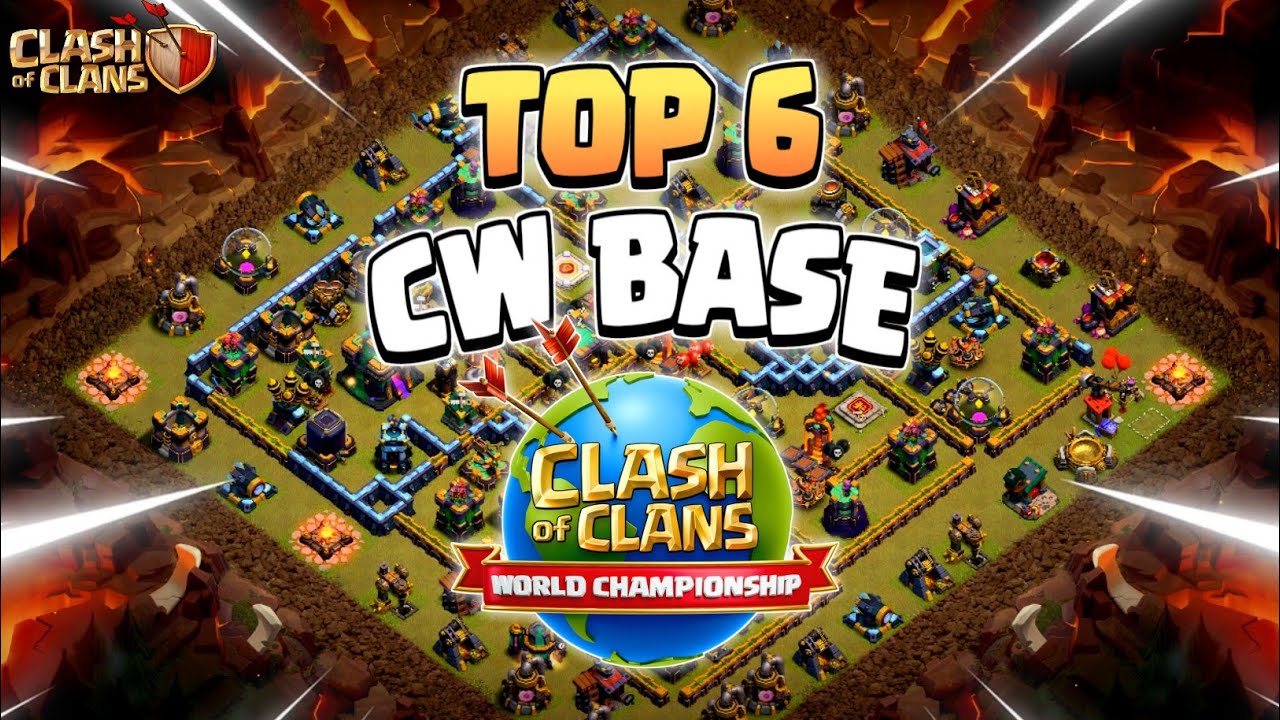 Th14 war base Top 6 (clash world championship 2022) Clash of clans