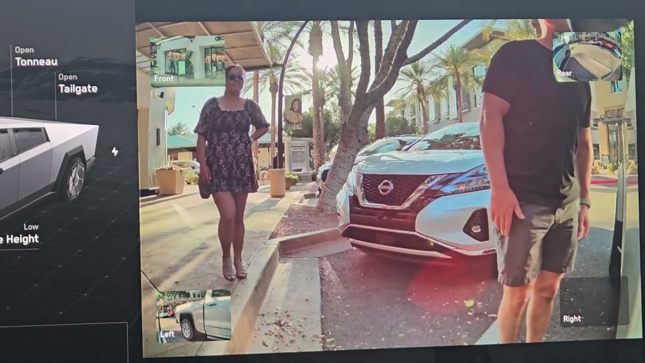 Tesla Cybertruck Dashcam Dash Cam Sentry Mode Clips Footage Compilation April 18, 2024 #1