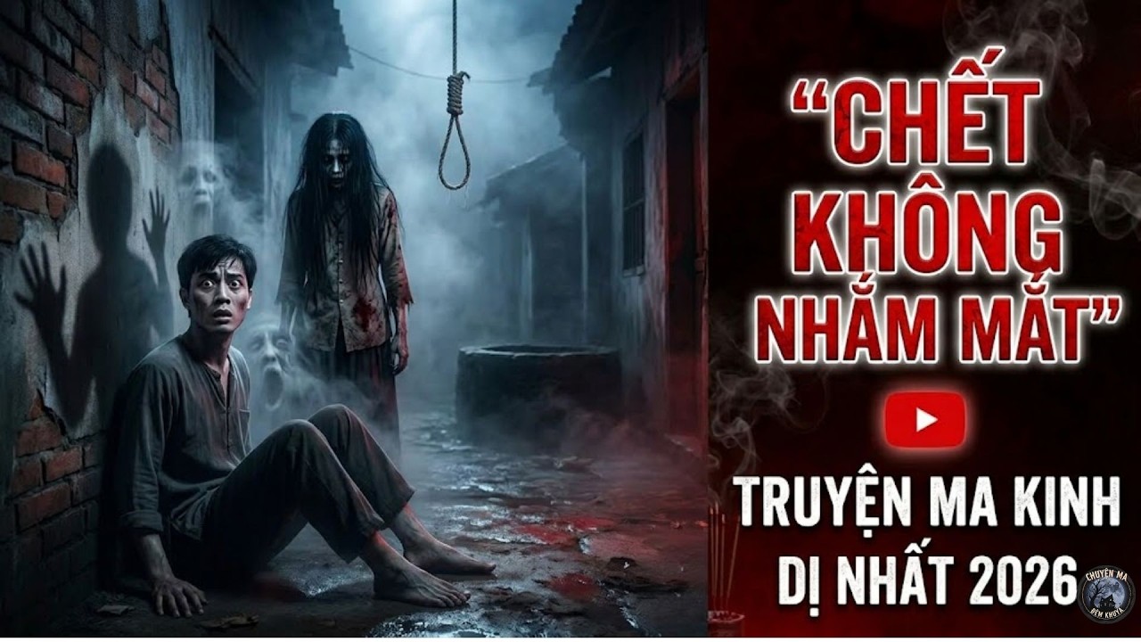TRUYỆN MA 2026 | CHẾT KHÔNG NHẮM MẮT - Truyện Ma Nguyễn Ngọc Ngạn