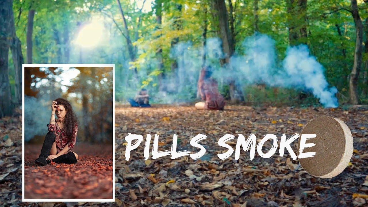 Fall Photo shoot  how to shoot smoke portraits