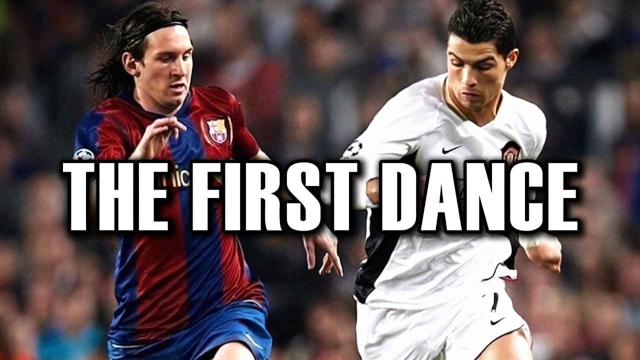 The day Messi and Ronaldo met for the first time